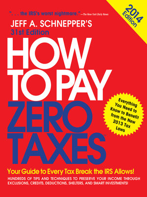 cover image of How to Pay Zero Taxes 2014
